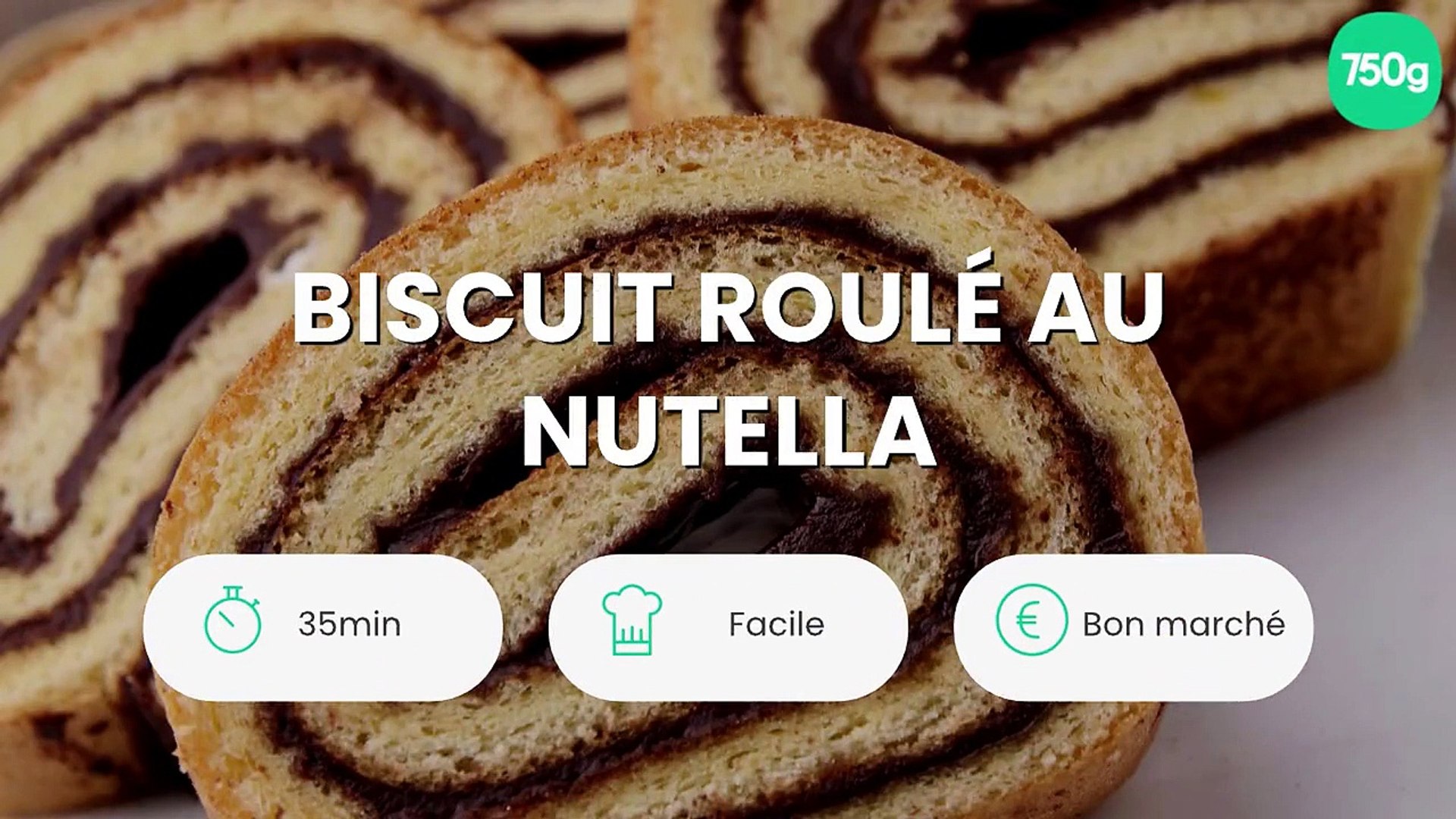Biscuit Roule Au Nutella Video Dailymotion