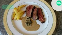 Magrets de canard sauce poivre vert classiques