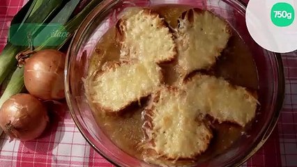 Soupe à l'oignon maison