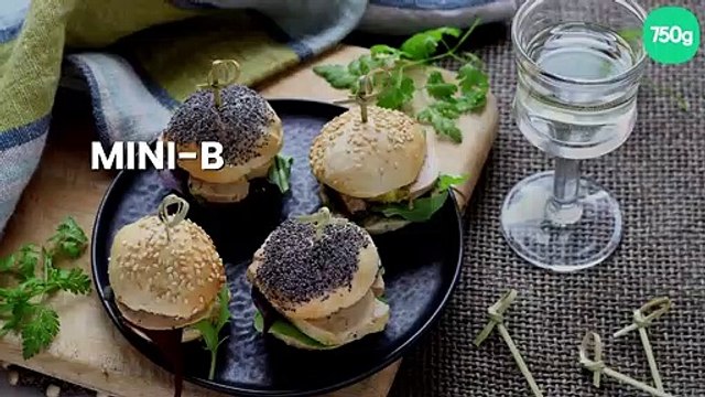 Mini-burger de foie gras de canard du Périgord IGP