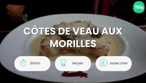 Côtes de veau aux morilles