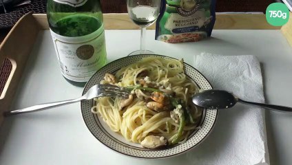 Spaghetti aux fruits de mer