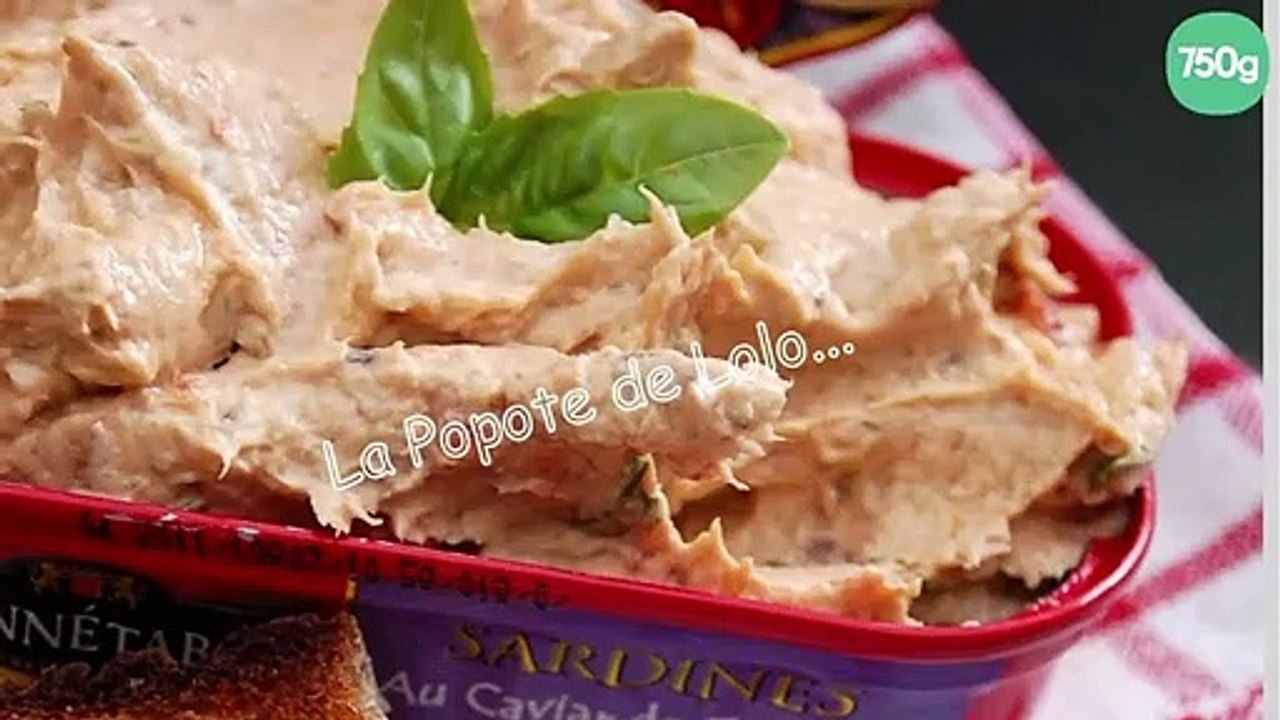 Rillettes de sardines au Philadelphia