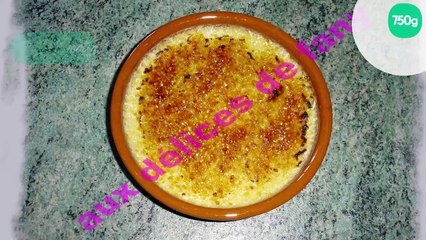 下载视频: Crème brûlée à la vanille inratable