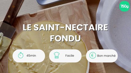 Le Saint-Nectaire fondu