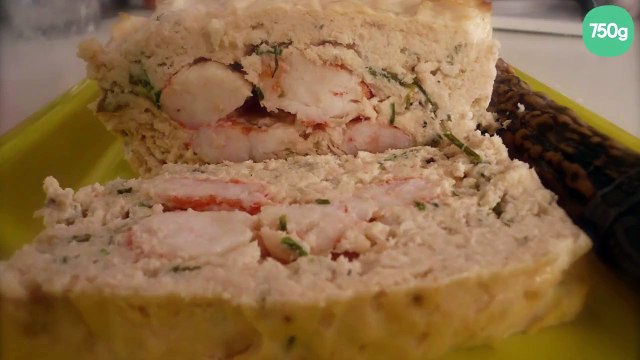 Terrine de poissons façon cake