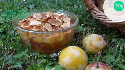 Crumble aux mirabelles maison