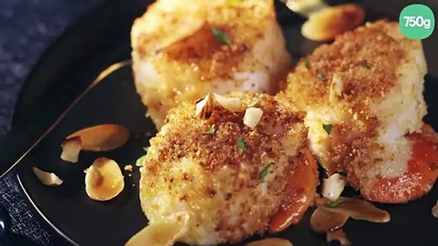 Noix de Saint-Jacques panées