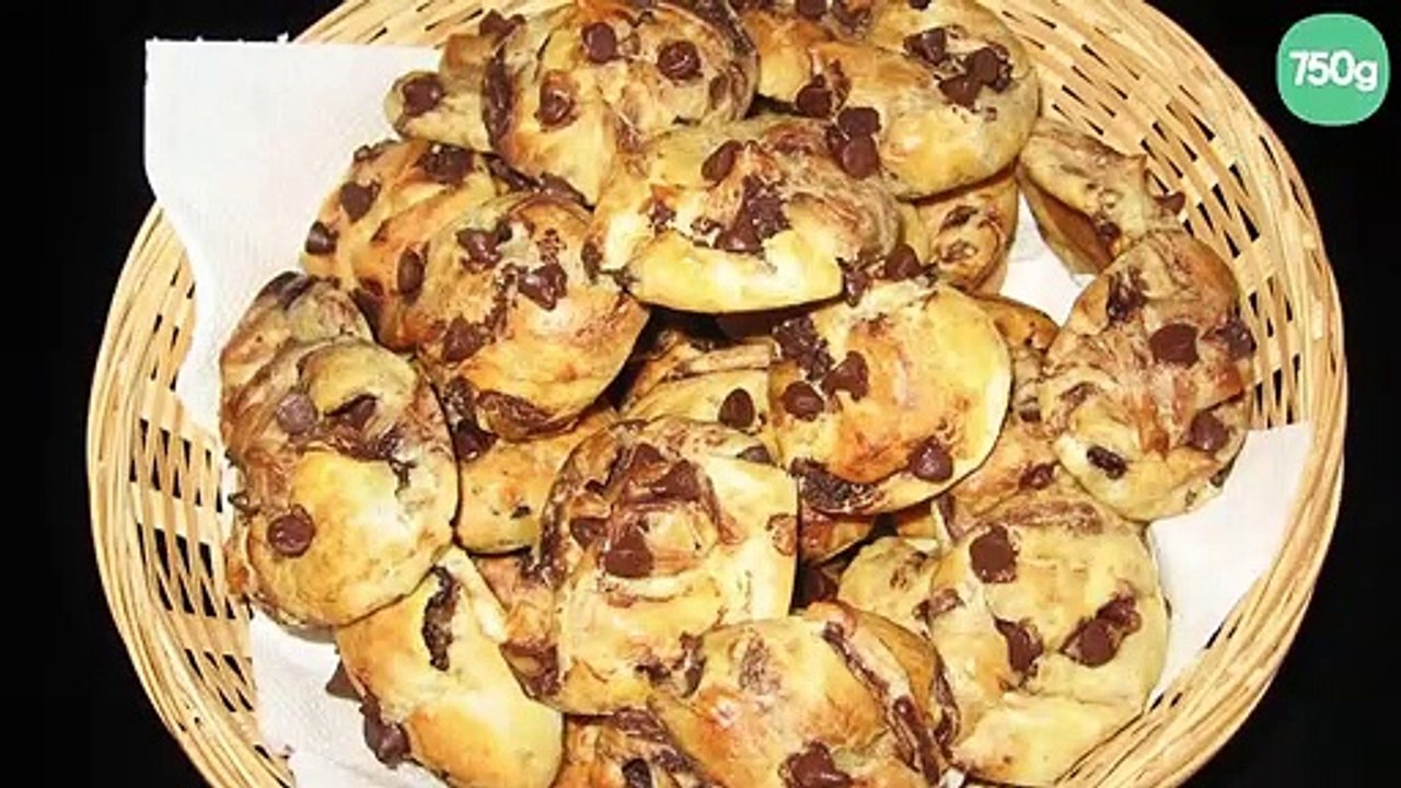 Chouquettes au chocolat classiques