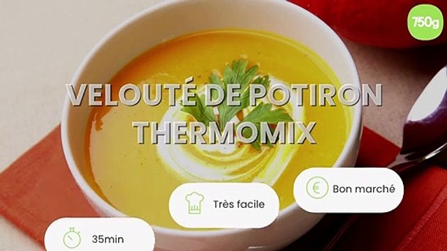 Velouté de potiron Thermomix