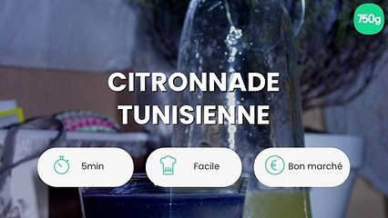 Citronnade tunisienne