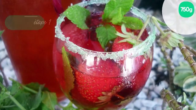 Liqueur de fraises, Mara des bois