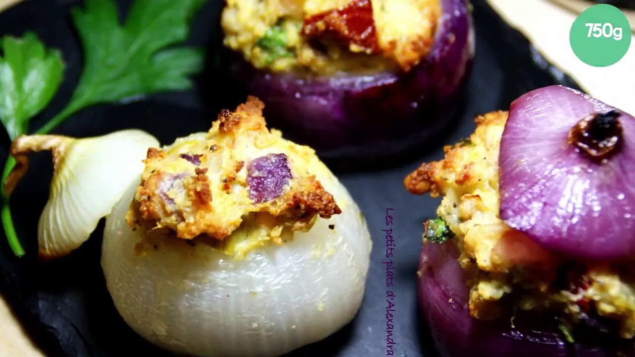 Oignons farcis à l'italienne