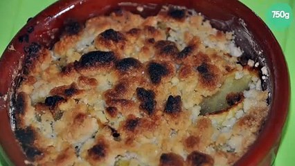 Mini crumble pomme