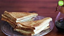 Crêpes delicieuses et légères