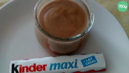 Crème au Kinder