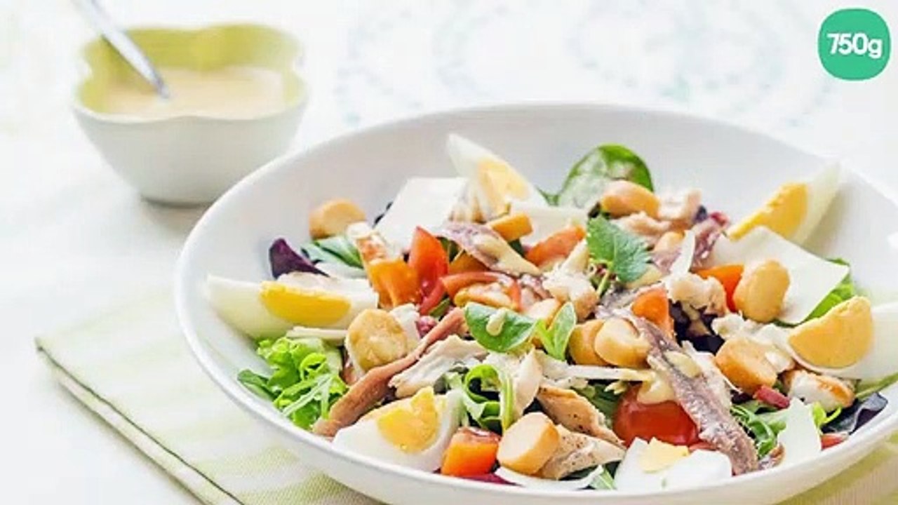 Salade caesar aux anchois