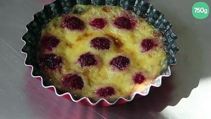 Sabayon de framboise gratiné
