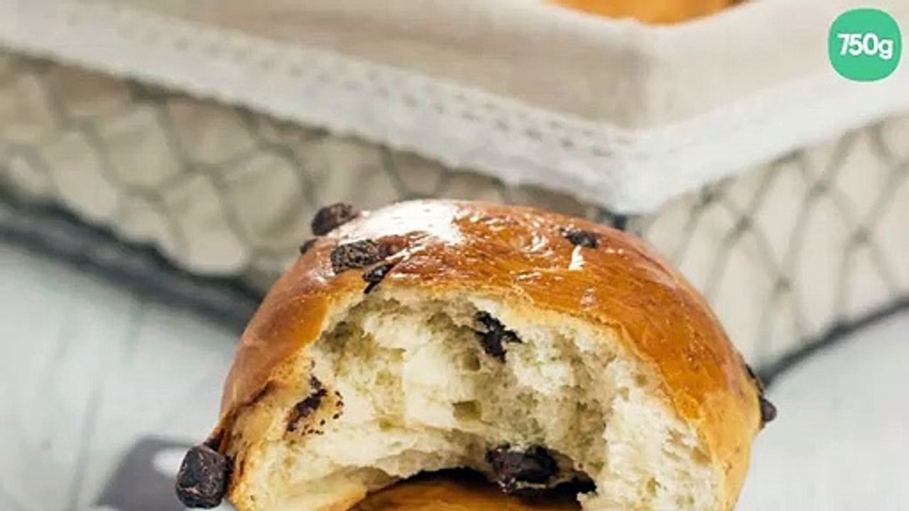 Brioches aux pépites de chocolat