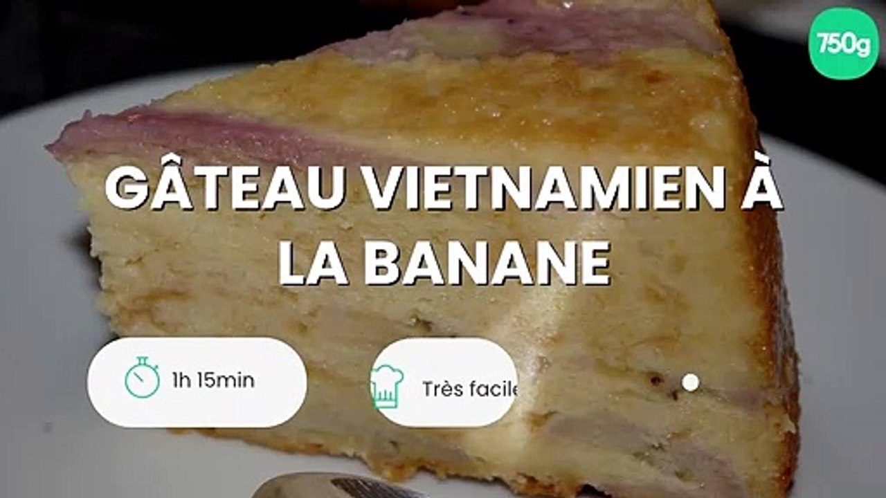 Gateau Vietnamien A La Banane Video Dailymotion