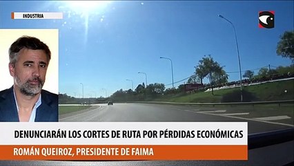 denunciarán los cortes de ruta por pérdidas económicas