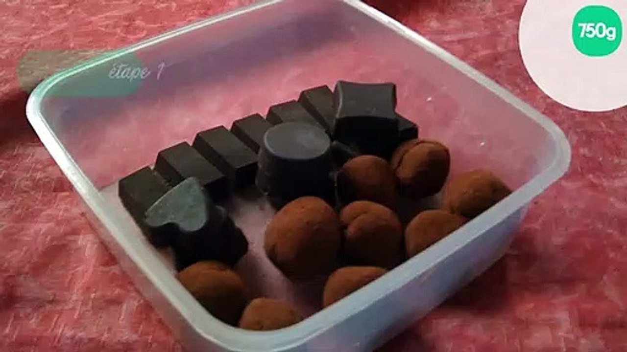 Chocolats pralinés et Ferrero rochers maison