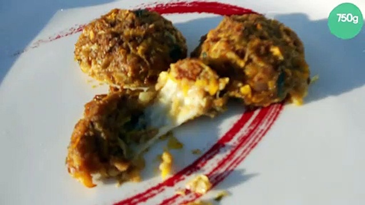 Boulettes de courgettes à la mozzarella