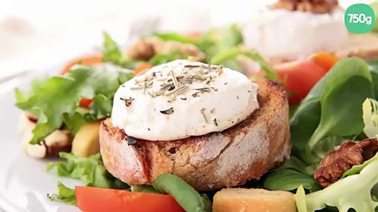 Tartines de chèvre Boursault