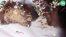 Cake pops de quatre-quarts au Nutella