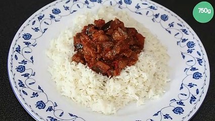 Curry d'aubergine