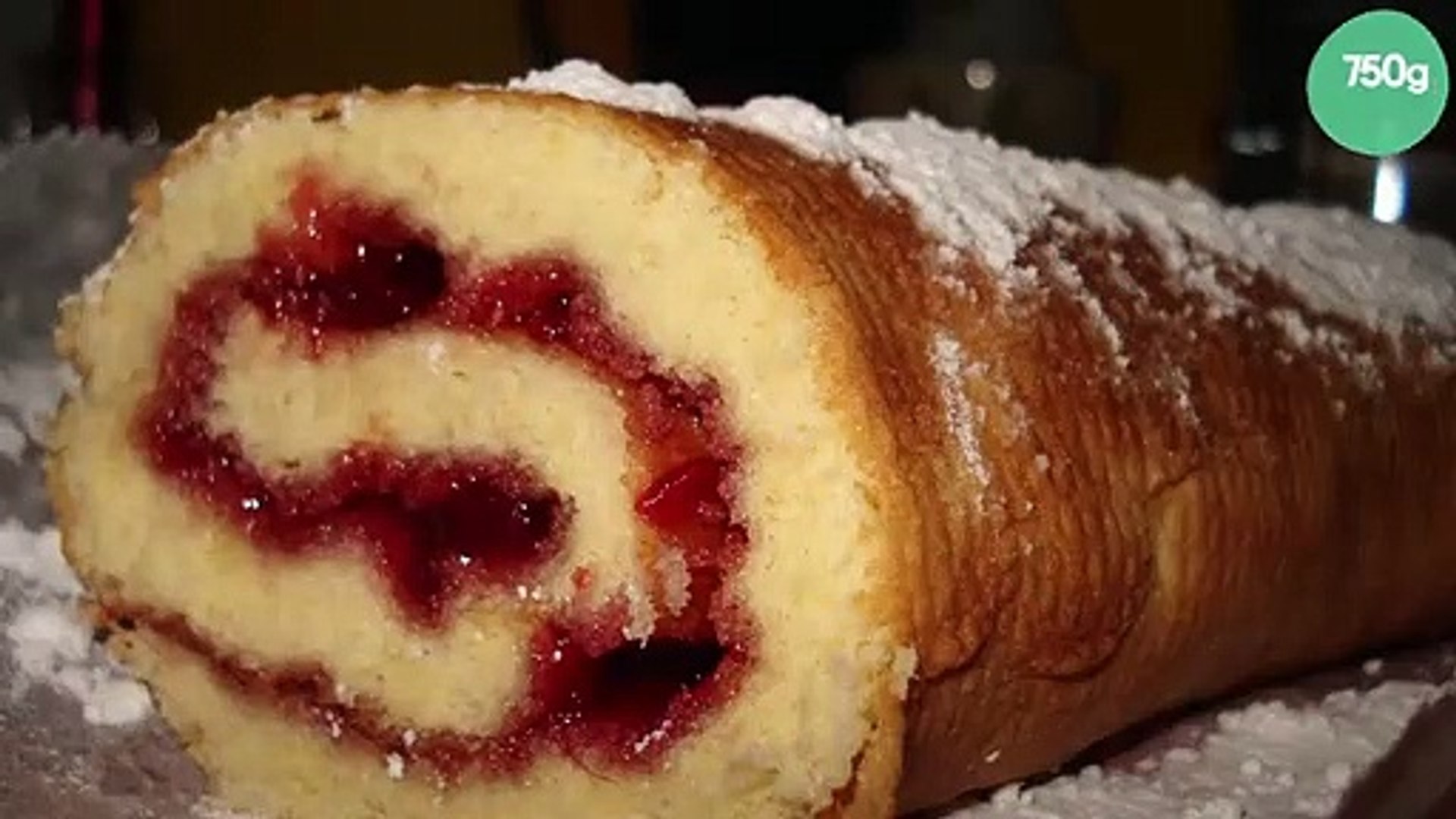 Gateau Roule A La Confiture Maison Video Dailymotion