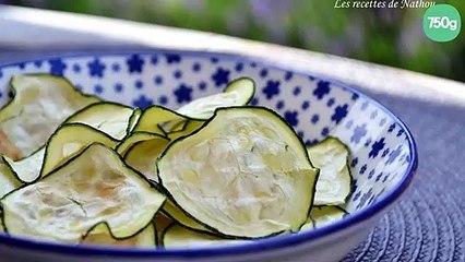 Chips de courgettes maison et inratables !