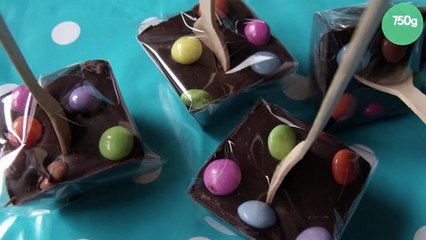 Cuillères à chocolat chaud