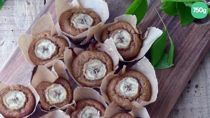 Mini-muffins façon banana bread