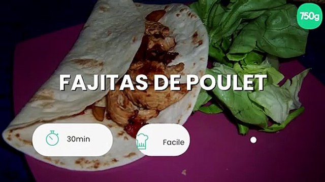 Fajitas de poulet