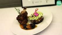 Souris d'agneau saveur d'orient, tatin de légumes