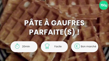 Video herunterladen: Pâte à gaufres parfaite(s) !