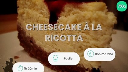 Cheesecake à la ricotta