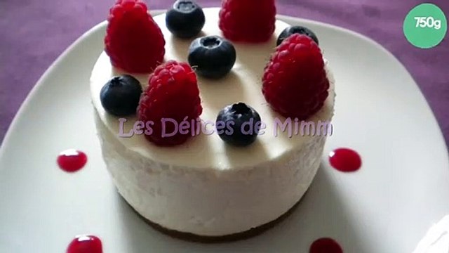 Cheesecake spéculoos, limoncello et fruits rouges (sans cuisson)