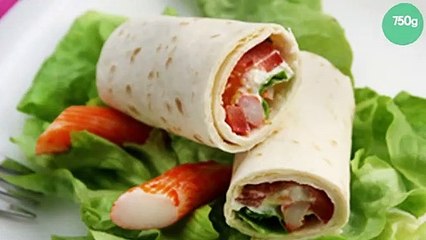 Roulade de bâtonnets Coraya Suprêmes et fromage frais