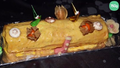 Bûche de Noël aux agrumes au thermomix