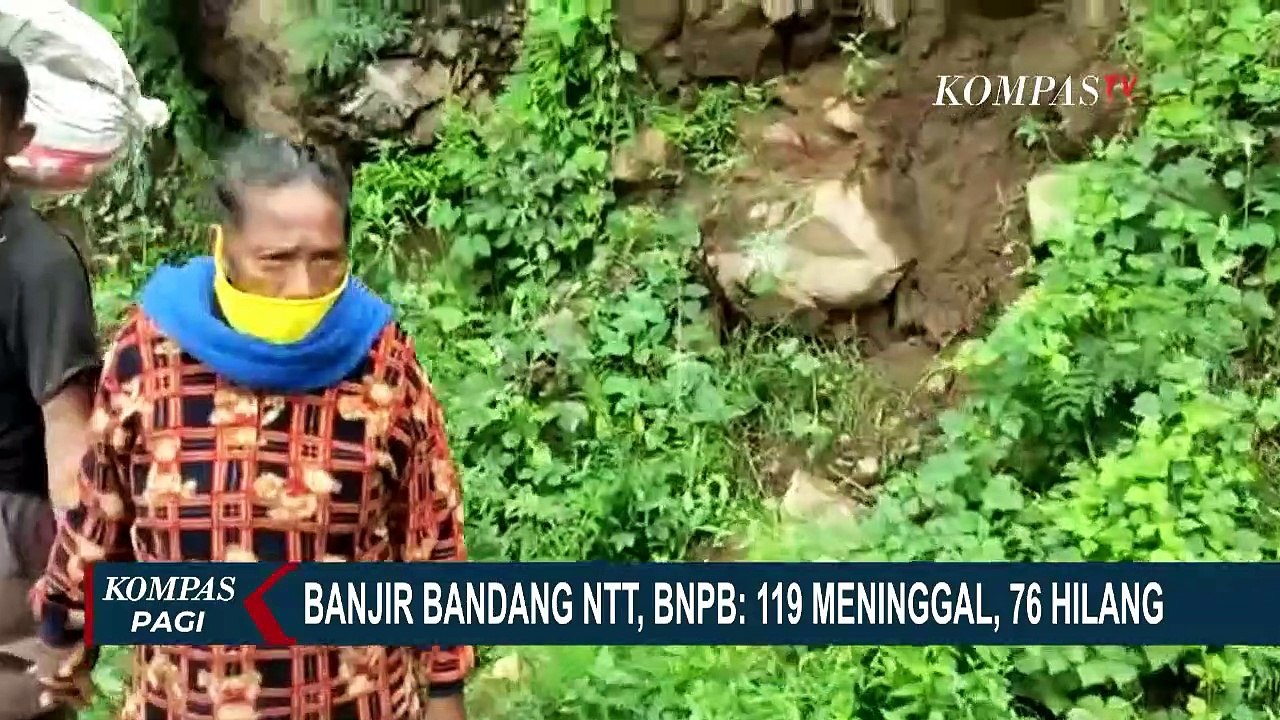 BNPB Rilis Data Terakhir Korban Banjir Bandang di NTT, 119 Orang Meninggal, 76 Hilang