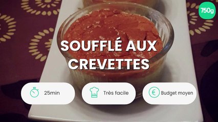 Soufflé aux crevettes