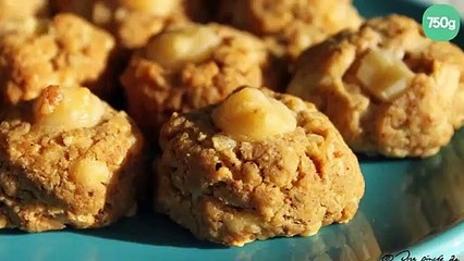 Cookies au comté et à la noisette