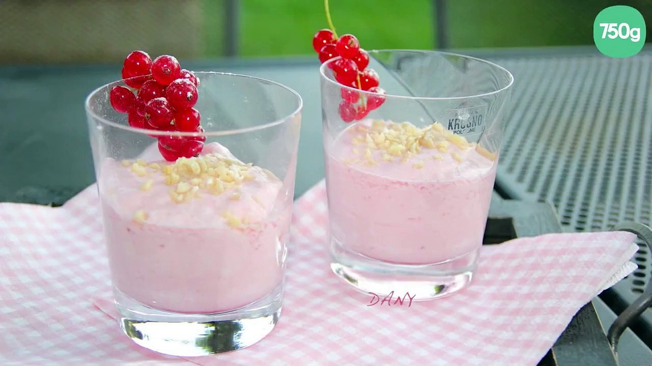 Mousse groseille
