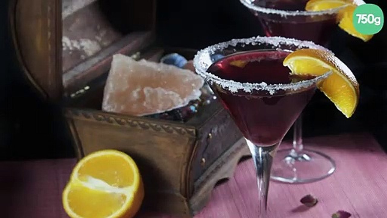 Punch aux fruits, sucre de canne et rhum blanc