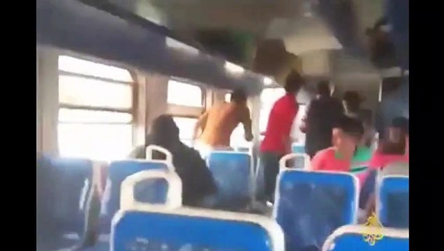 Trende dehşet anları! Kelime-i Şehadet getirmeye başladılar