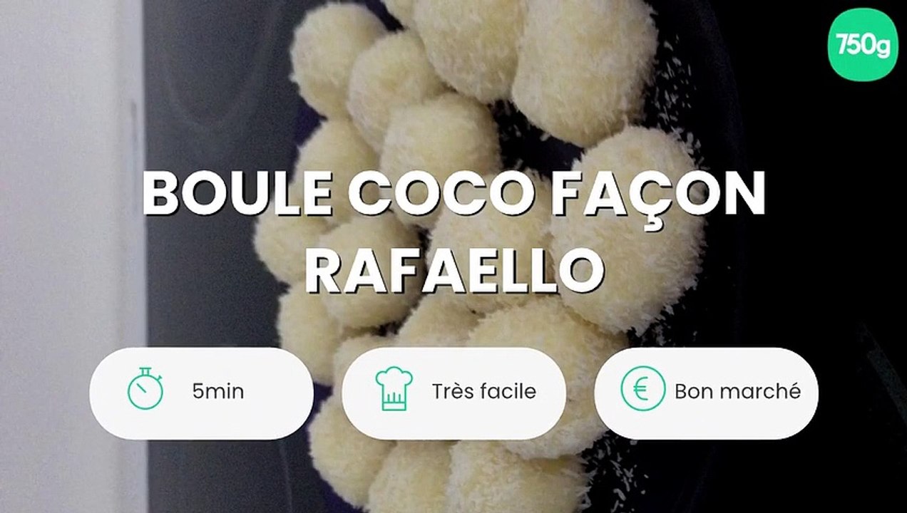 Boule coco façon Rafaello