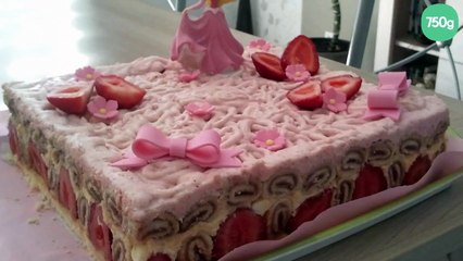 Fraisier au mascarpone