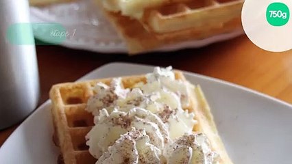 Gaufres au rhum